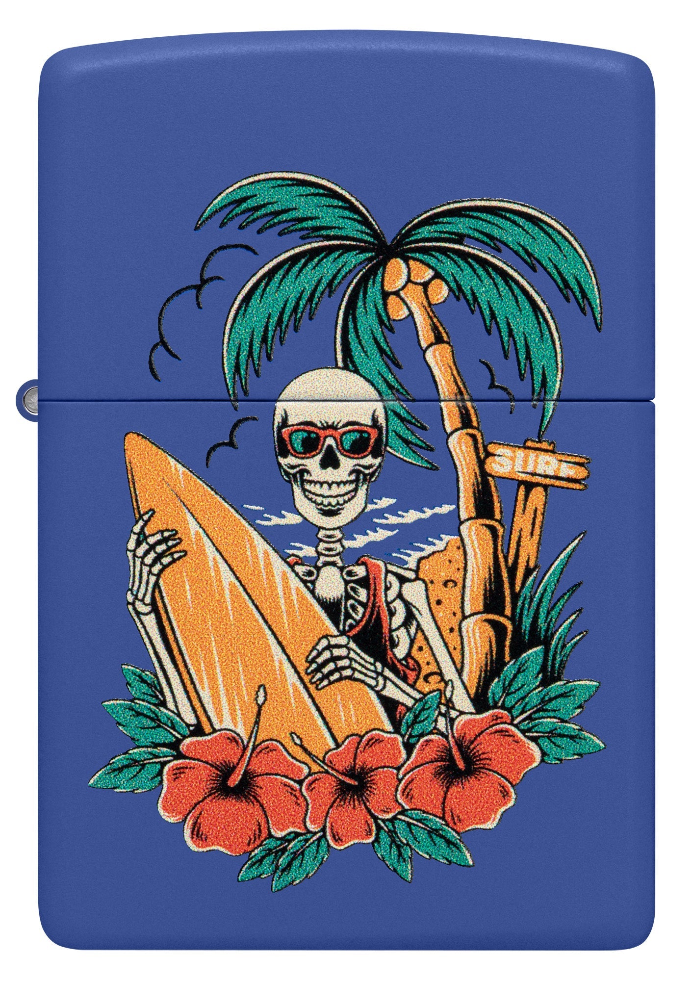 Surfer Skull Design