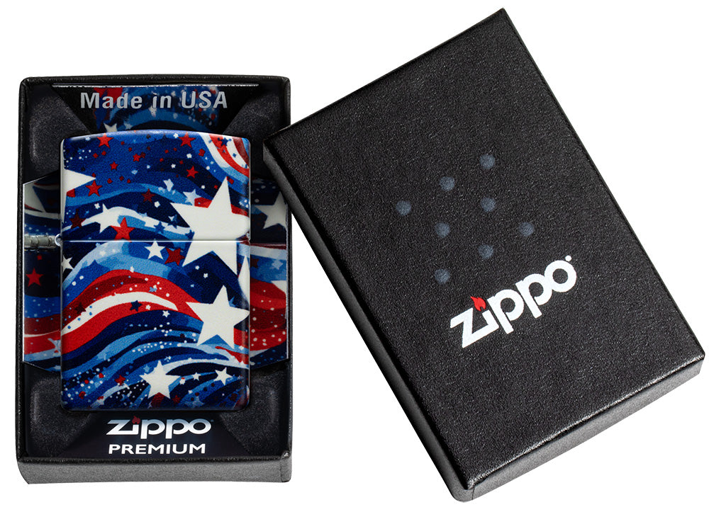 Stars and Stripes im Retrodesign