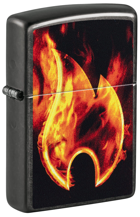 Feuriges Flammenmotiv