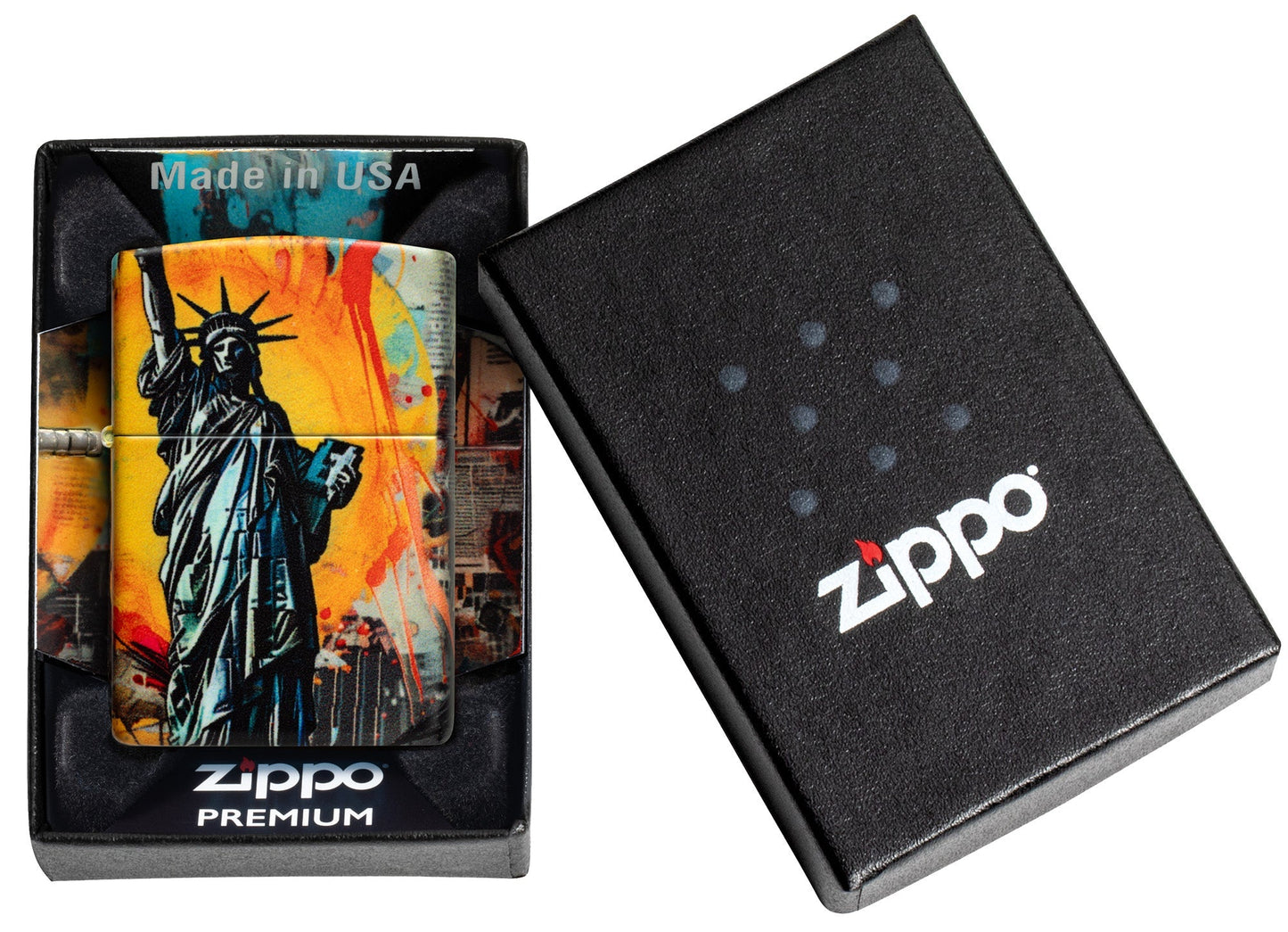 Freiheitsstatue als Collage