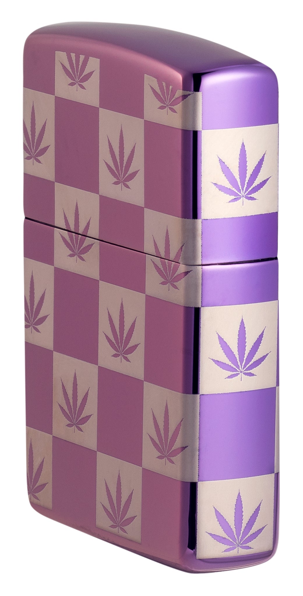 Checkered Cannabis Design