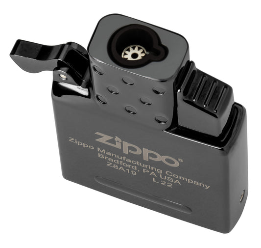 Einzelner Butangas-Feuerzeugeinsatz – Schwarz