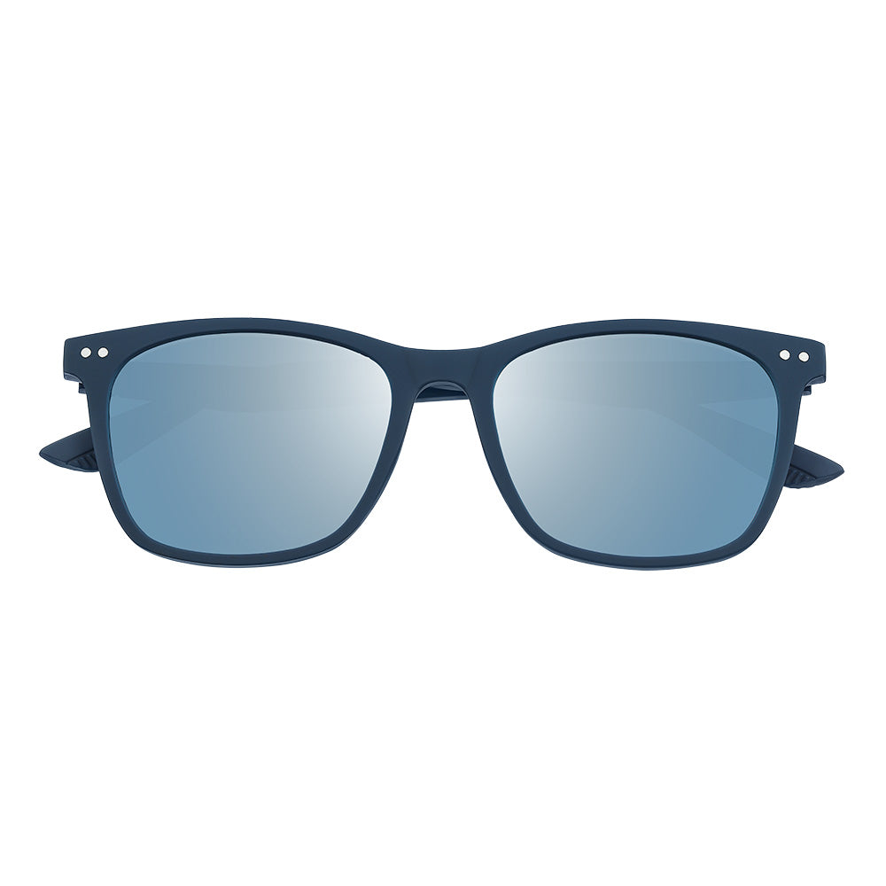 Schmale Sonnenbrille mit eckigem Rahmen