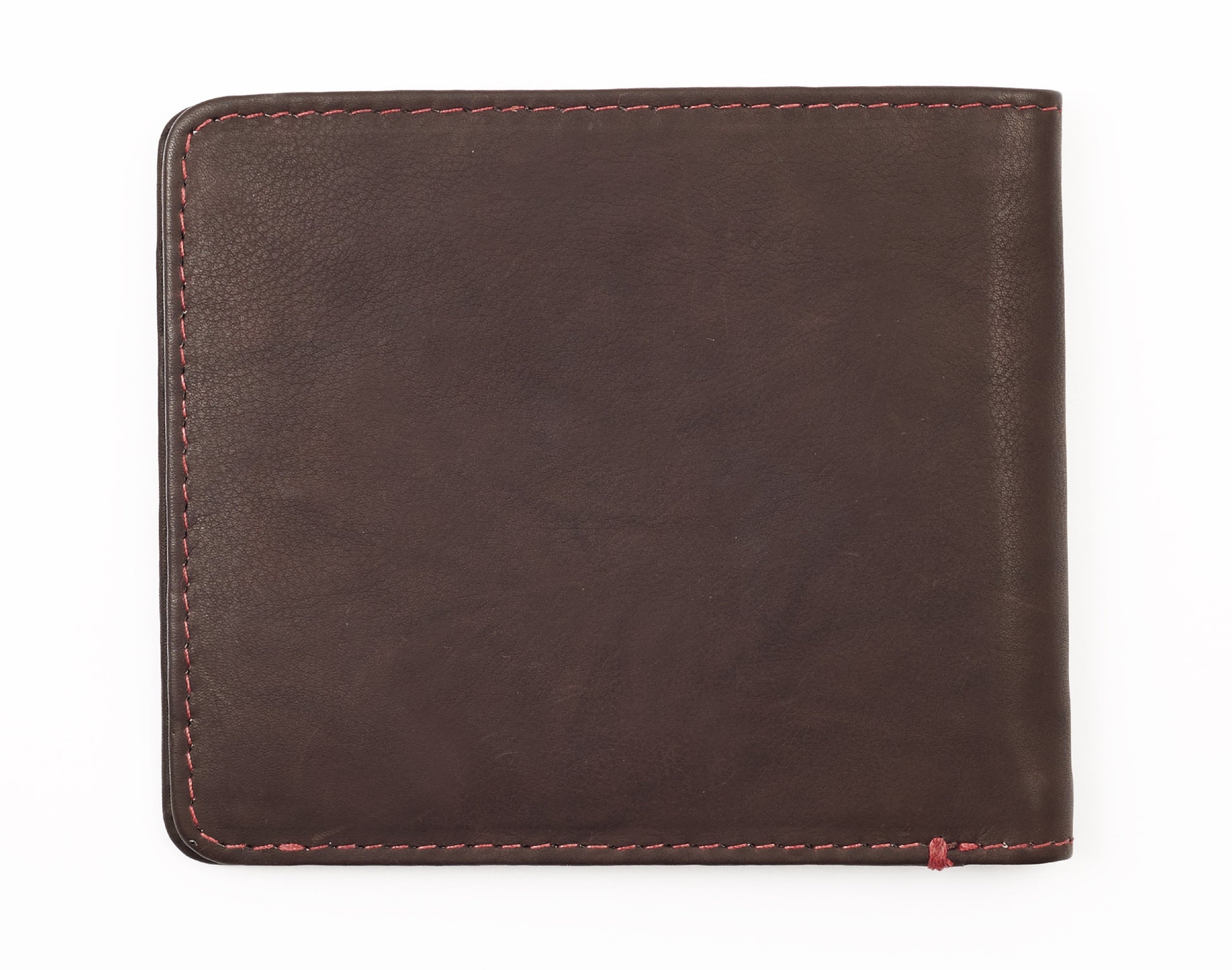 Zippo Geldbörse Rückansicht Leder im Querformat geschlossen mit Zippo Logo