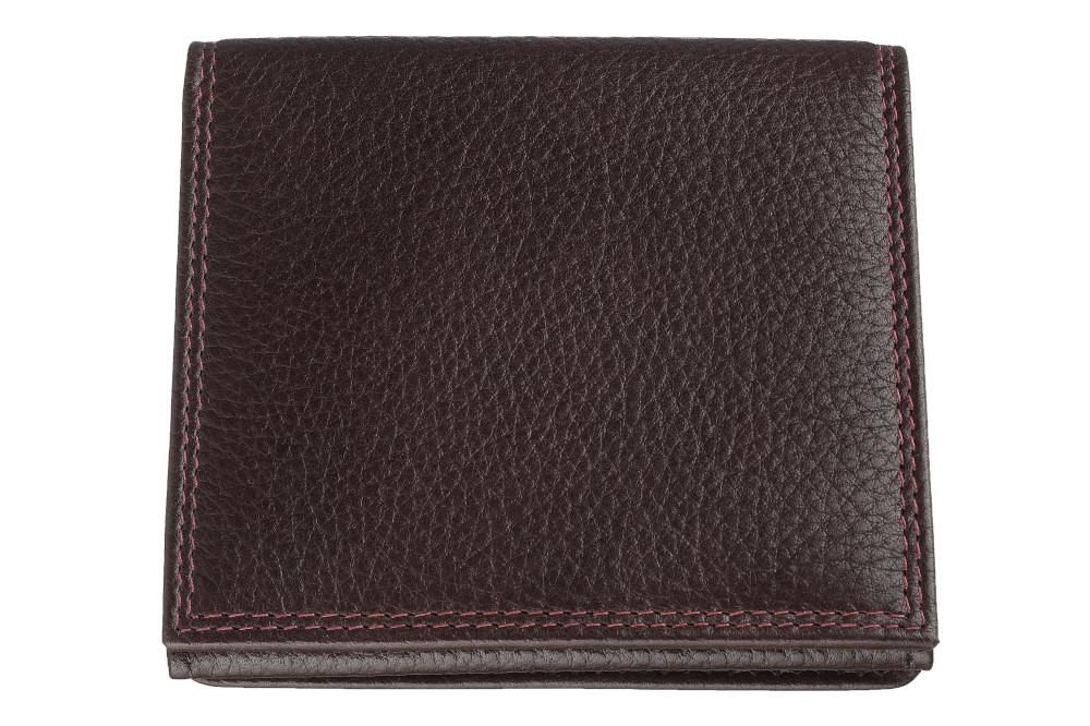 Zippo Geldbörse Rückansicht aus Nappaleder in braun