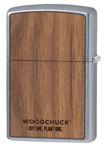 Rückansicht Zippo Woodchuck
