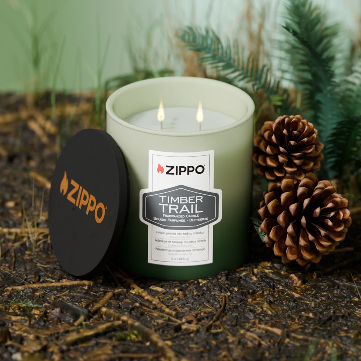 Zippo Odor-Masking Candle Timber Trail
