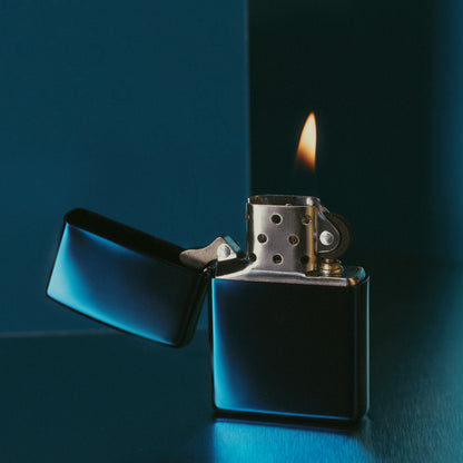 High Polish Blue - Gravur - Chrome