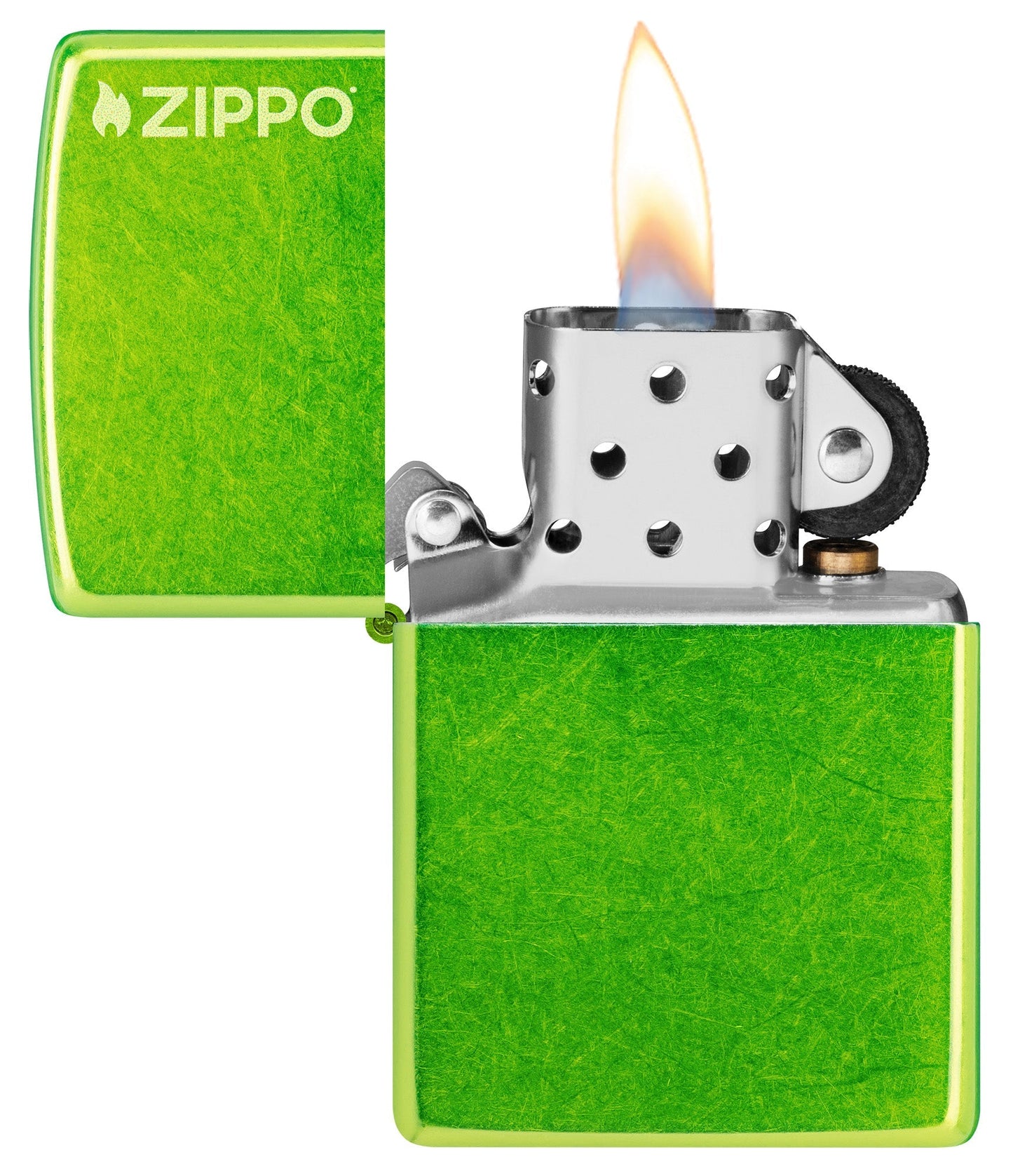 Klassisch in Lurid mit Zippo Logo