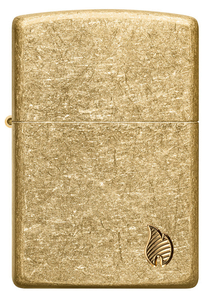 Armor® Tumbled Brass Flamme
