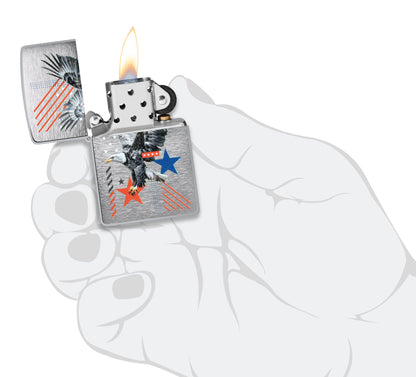 Abstraktes Americana-Motiv