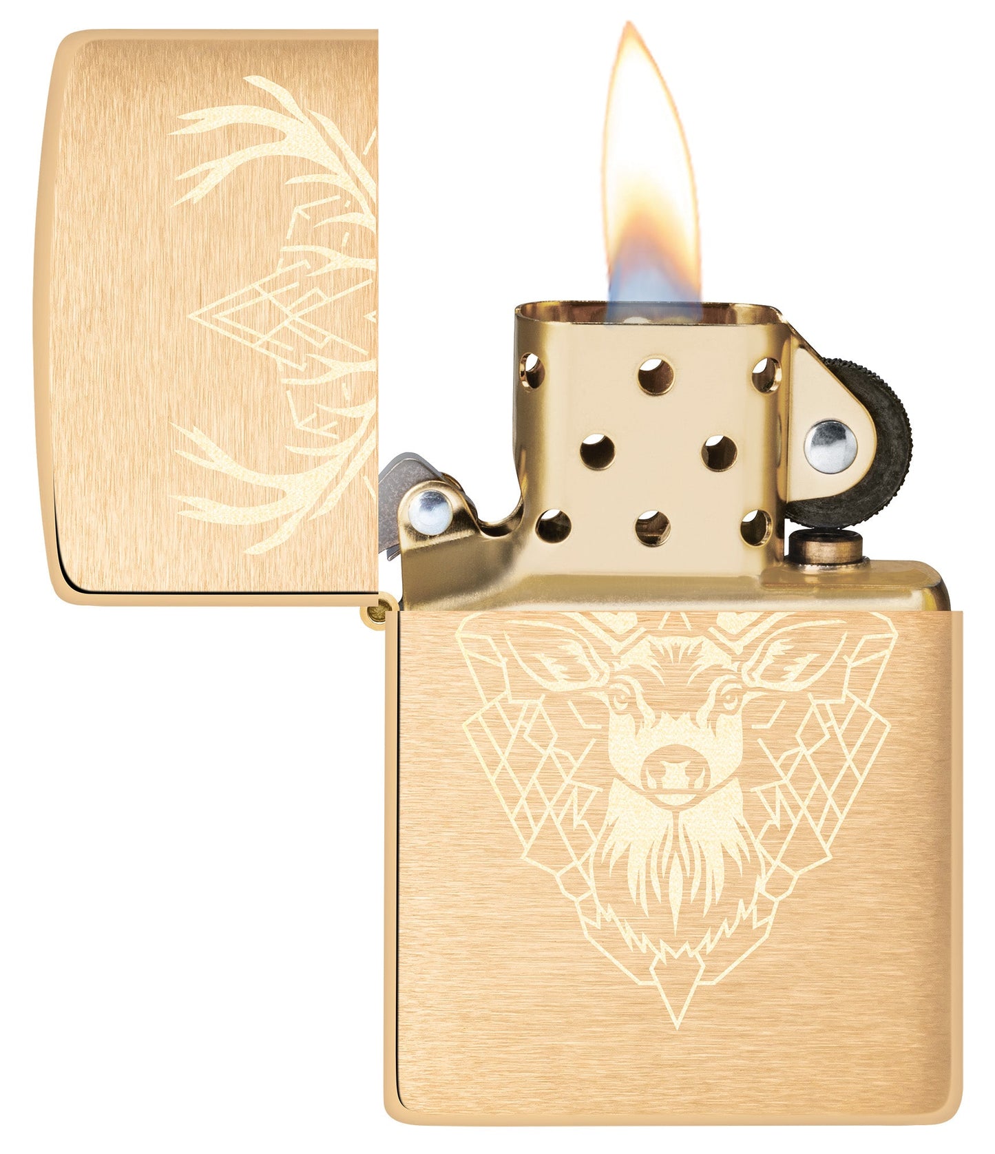 Geometrisches Hirschmotiv