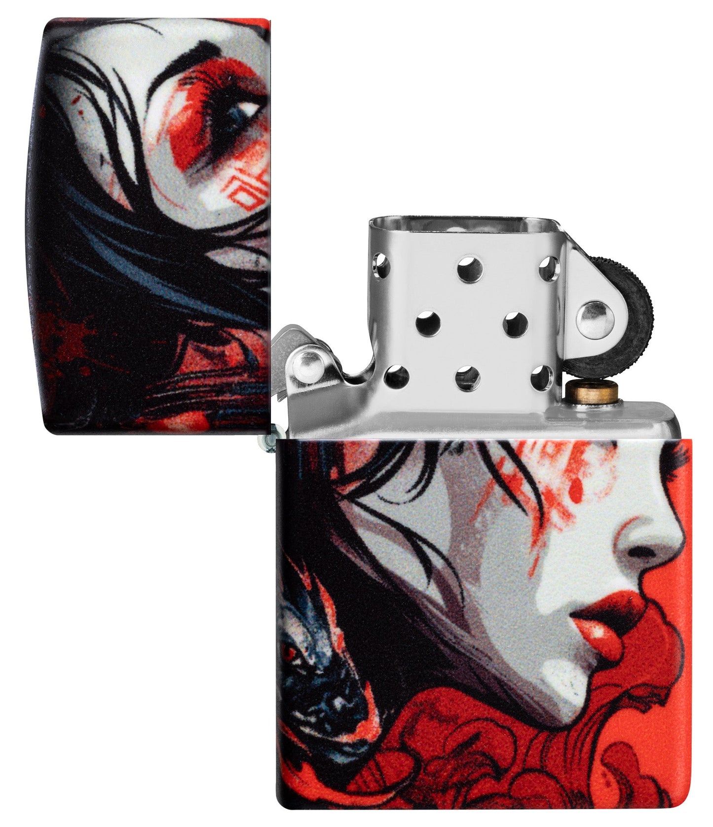 Abstraktes Samuraimotiv