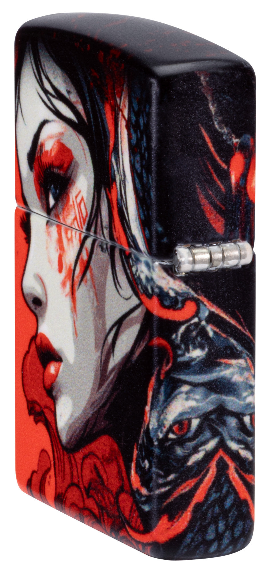 Abstraktes Samuraimotiv