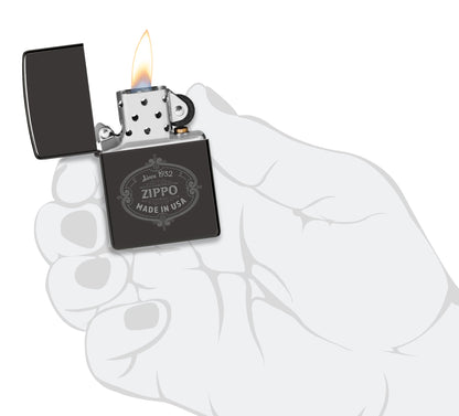 Zippo Plakette
