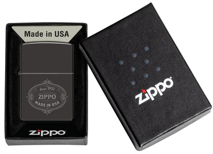 Zippo Plakette