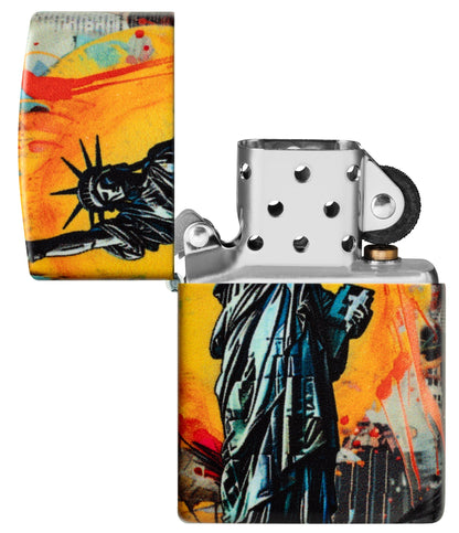 Freiheitsstatue als Collage