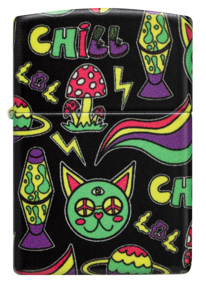 Leuchtendes Chill-Design