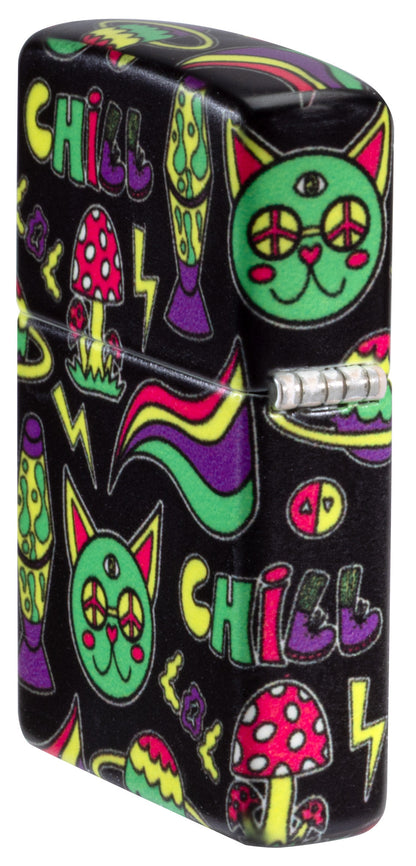 Leuchtendes Chill-Design