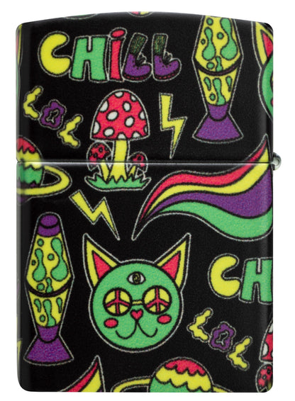 Leuchtendes Chill-Design