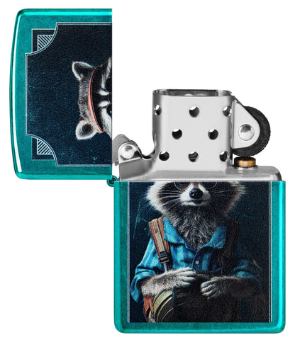 Eleganter Waschbär