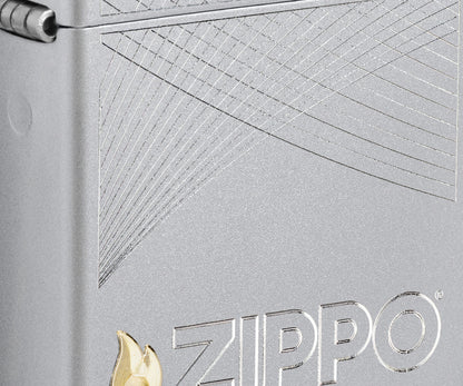 Zweifarbiges Zippo-Motiv