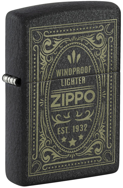 Zippo-Etikett