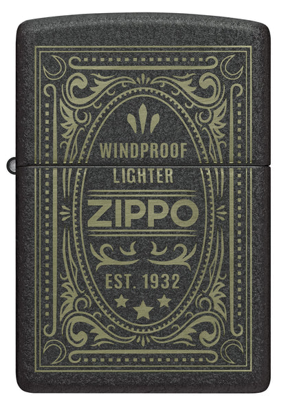 Zippo-Etikett
