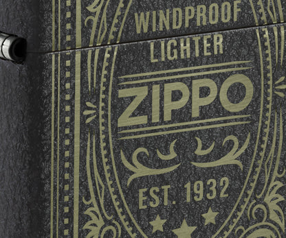 Zippo-Etikett
