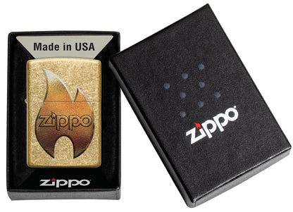 Zippo flame