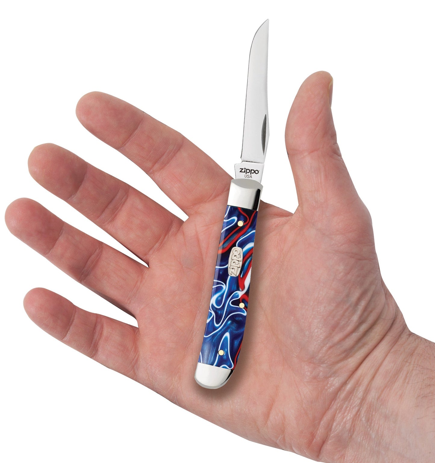 Red,White & Blue Kirinite™ Mini Trapper