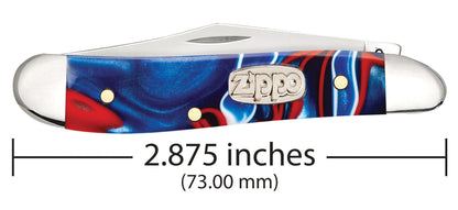 Red, White and Blue Kirinite™ Peanut