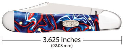 Red,White&Blue Kirinite™ Mini Copperlock