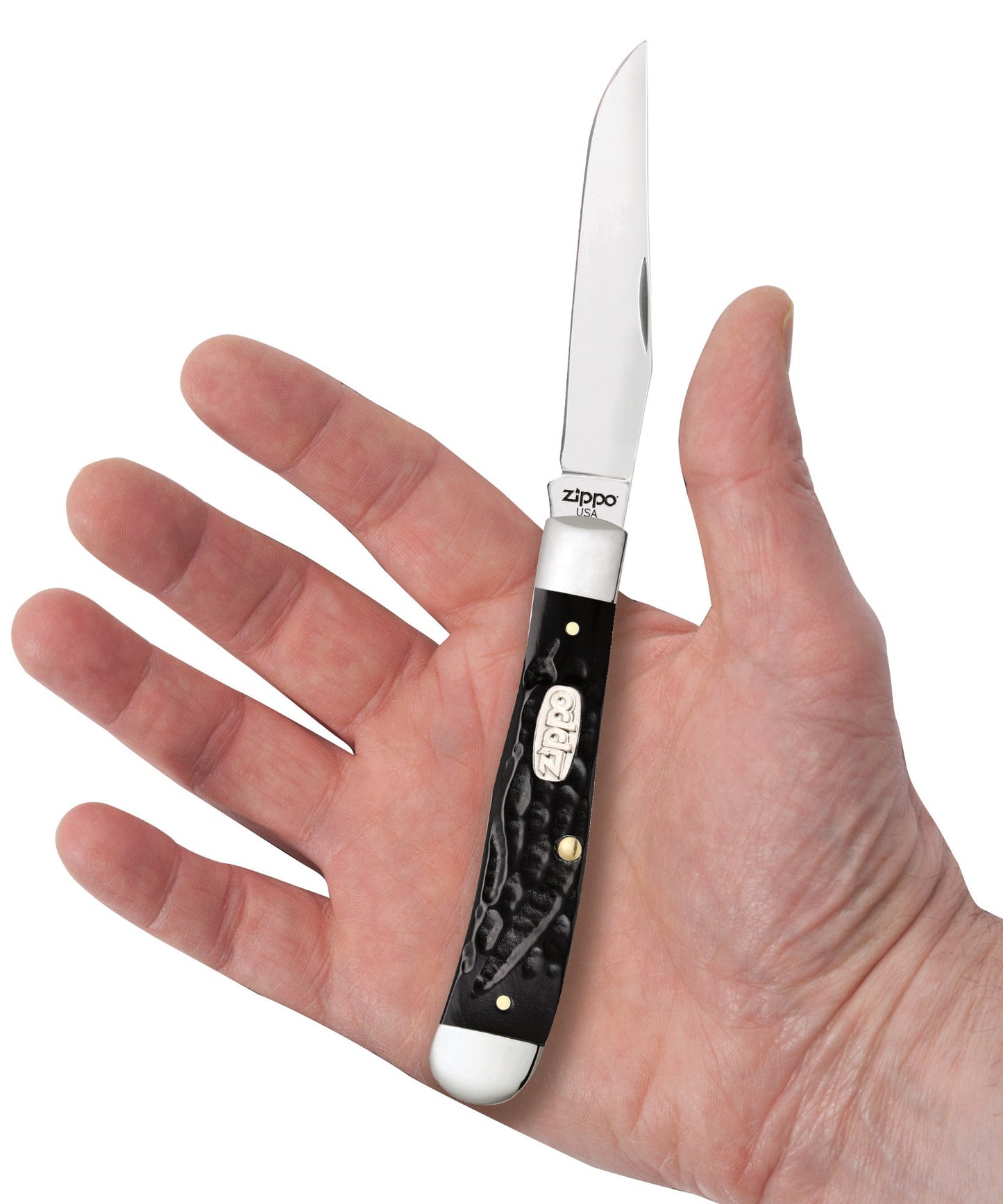 Rough Black Synthetic Trapper