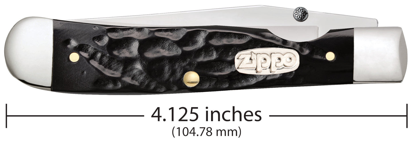 Rough Black Synthetic Trapperlock