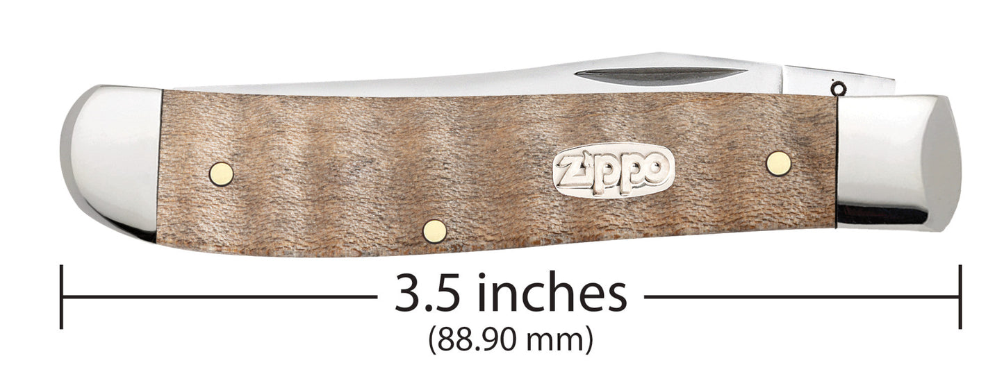 Curly Maple Wood Mini Trapper