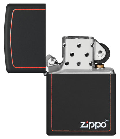 Zippo Design Black Matte