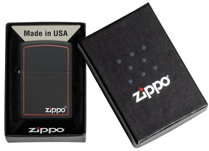 Zippo Design Black Matte