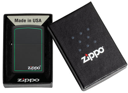Zippo Design Black Matte