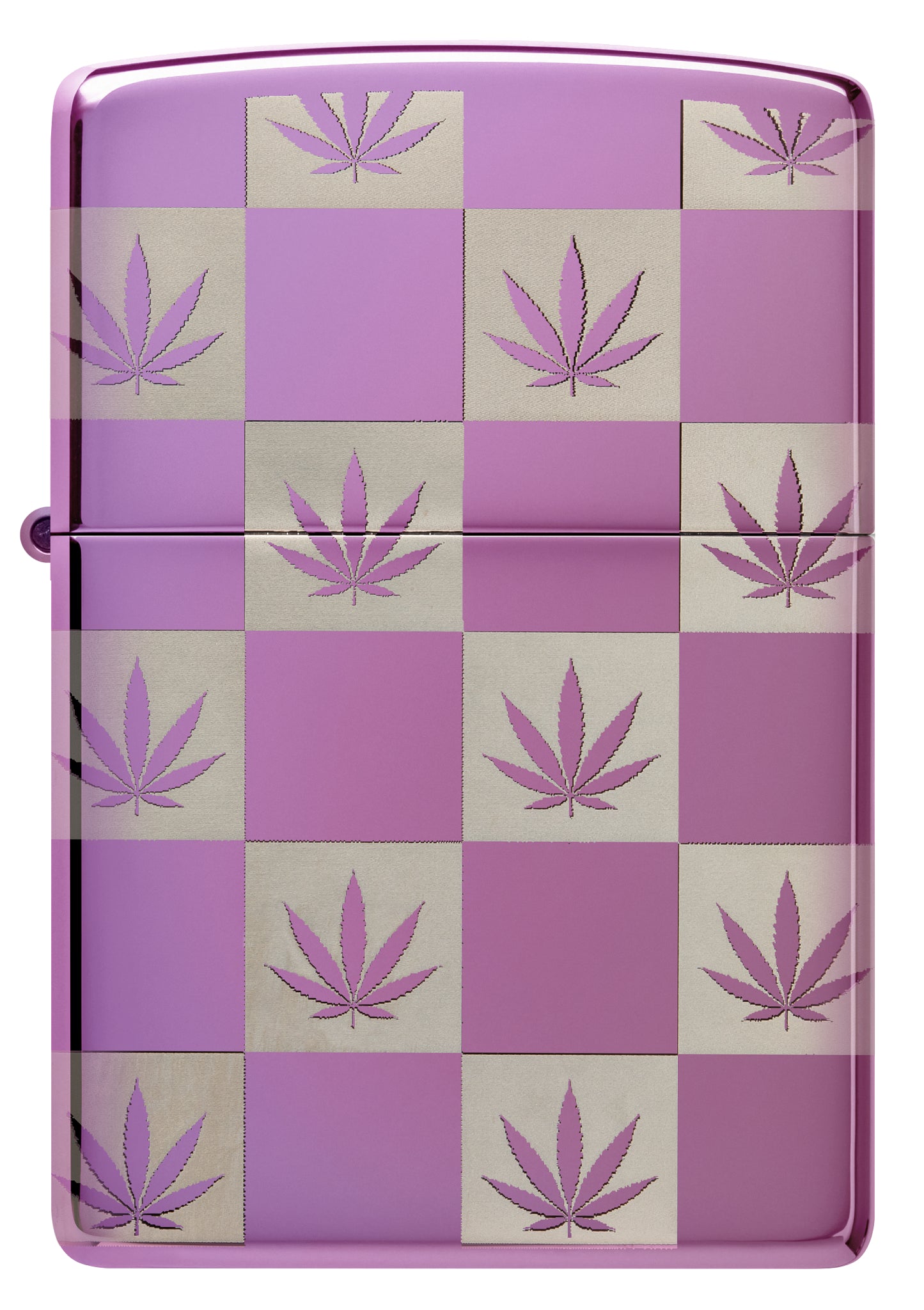 Checkered Cannabis Design