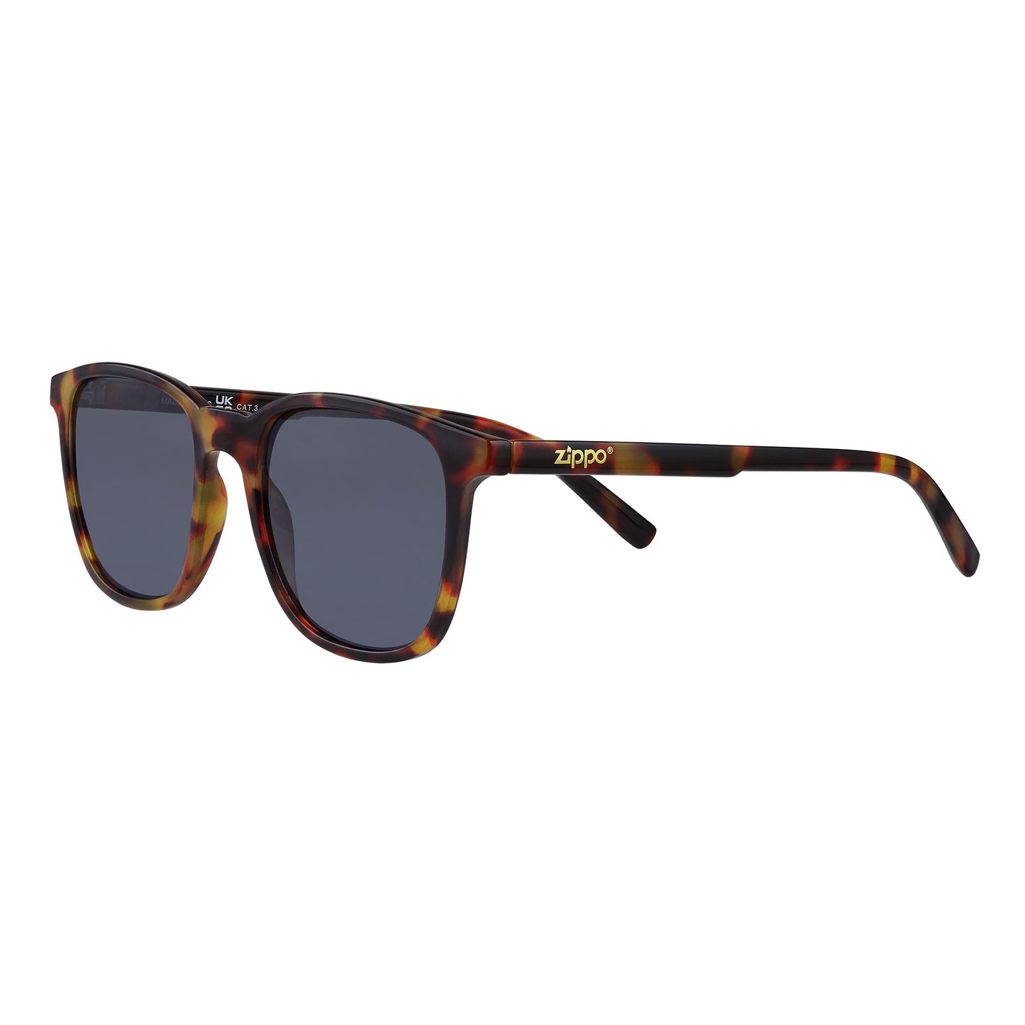 Schmale Sonnenbrille mit eckigem Rahmen