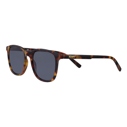 Schmale Sonnenbrille mit eckigem Rahmen