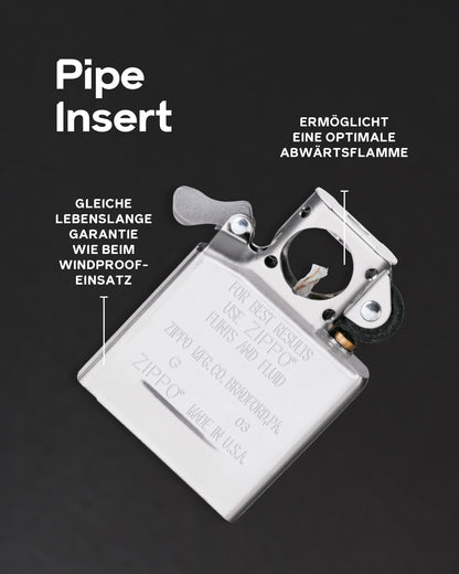 Pipe Insert Gold Flashed