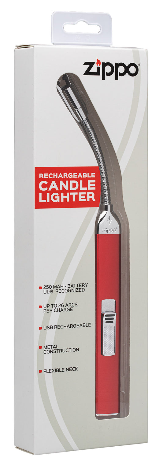 Wiederaufladbarer Candle Lighter Candy Apple Red