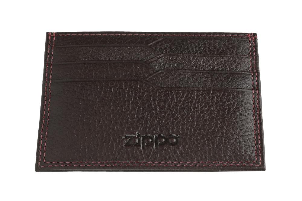 Frontansicht Kartenhalter mit Zippo Logo