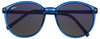 Zippo Sonnenbrille Frontansicht aus Metall und Kunststoff in blau