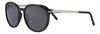 Zippo Sonnenbrille Frontansicht ¾ Winkel aus Metall und Kunststoff in schwarz