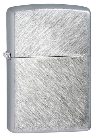 Frontansicht 3/4 Winkel Zippo Feuerzeug Herringbone Sweep Basismodell