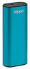 Zippo blaue HeatBank® 6s wiederaufladbarer Handwärmer Frontansicht mit USB-Ladefunktion