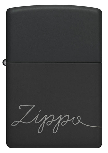 Cursive Zippo Design